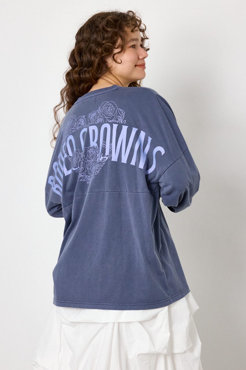 TCRロングスリーブTシャツ NVY FREE
