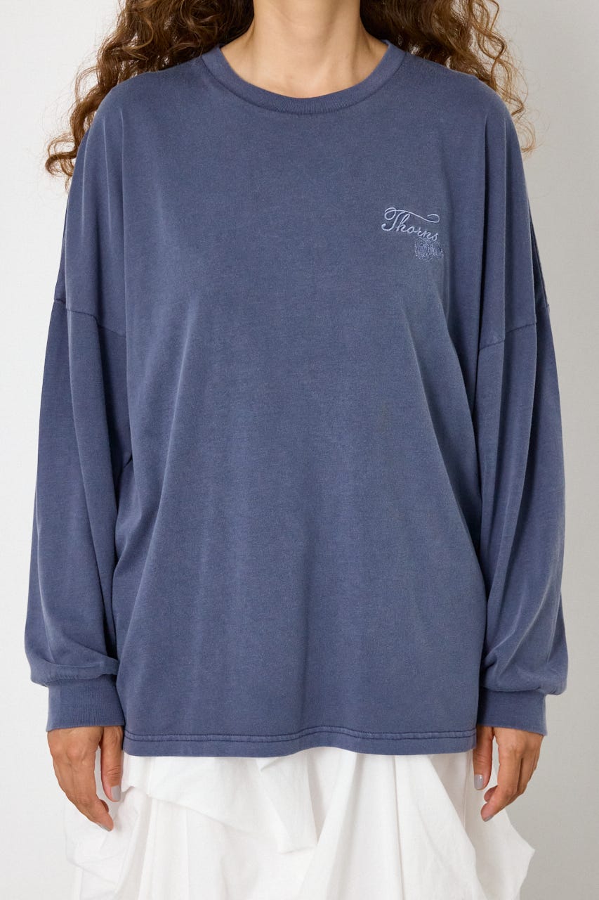 TCRロングスリーブTシャツ NVY FREE