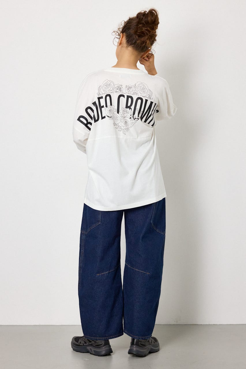 TCRロングスリーブTシャツ O/WHT FREE
