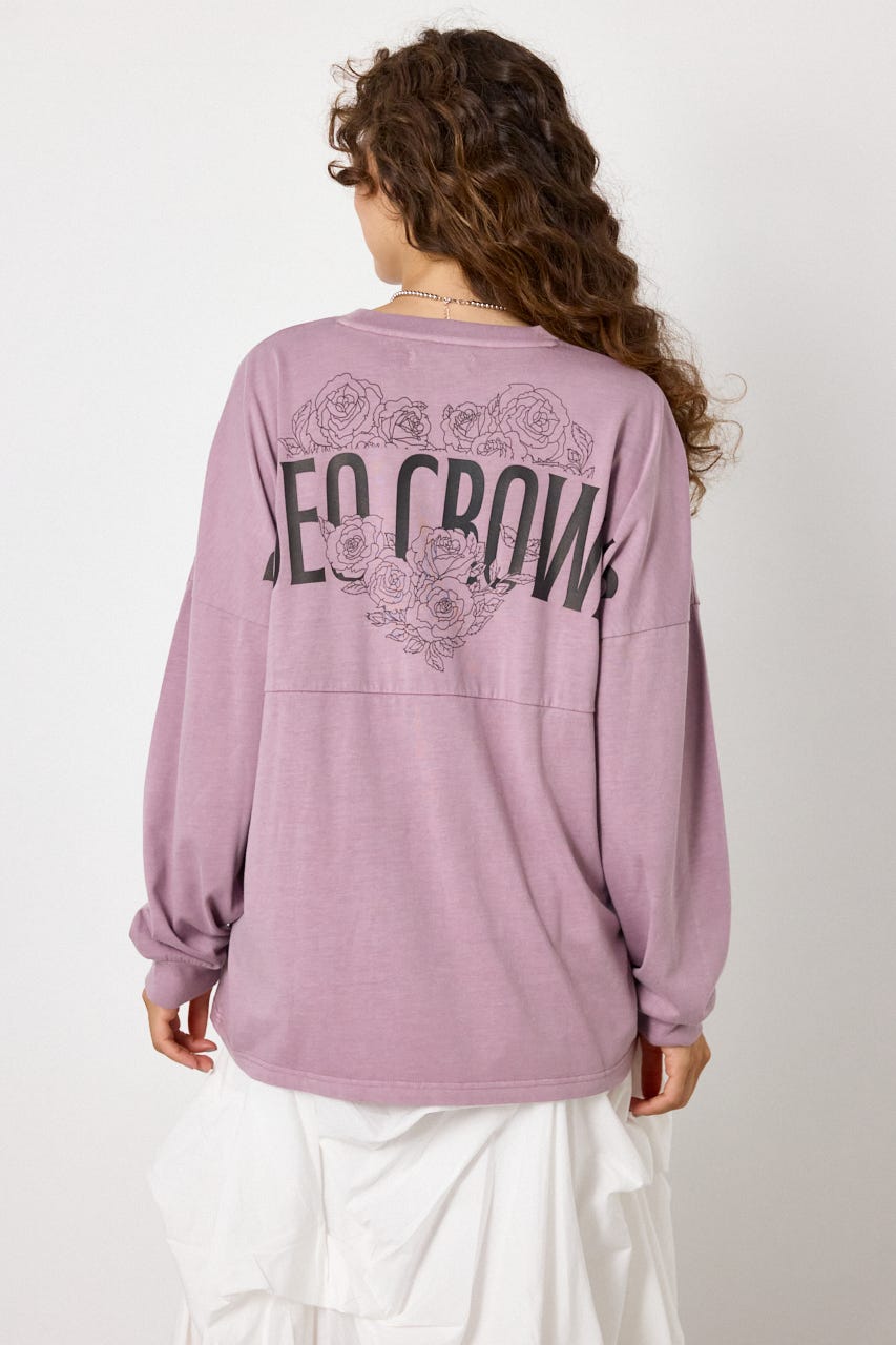 TCRロングスリーブTシャツ PNK FREE