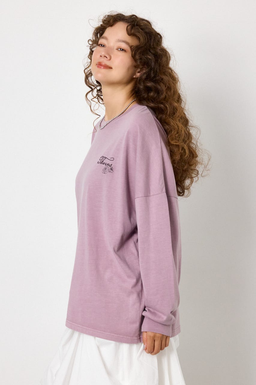 TCRロングスリーブTシャツ PNK FREE