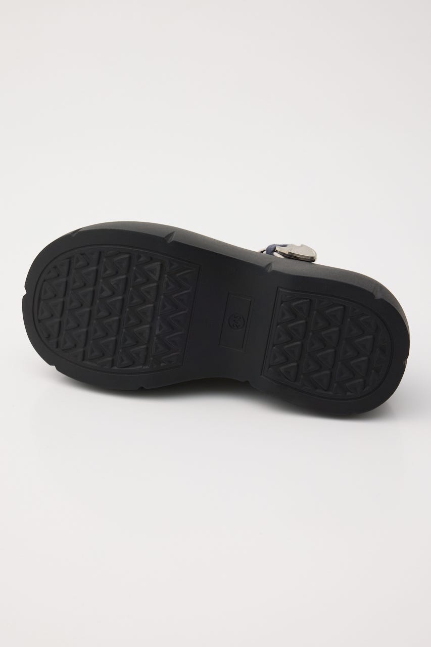 ウェスタンハートベルトサボ 柄BLK L