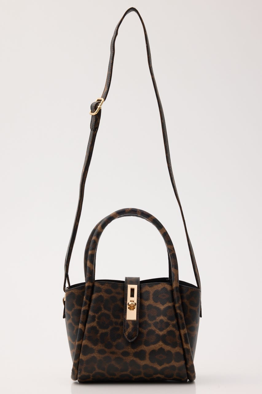 ポーチインマルチトート 柄BRN FREE