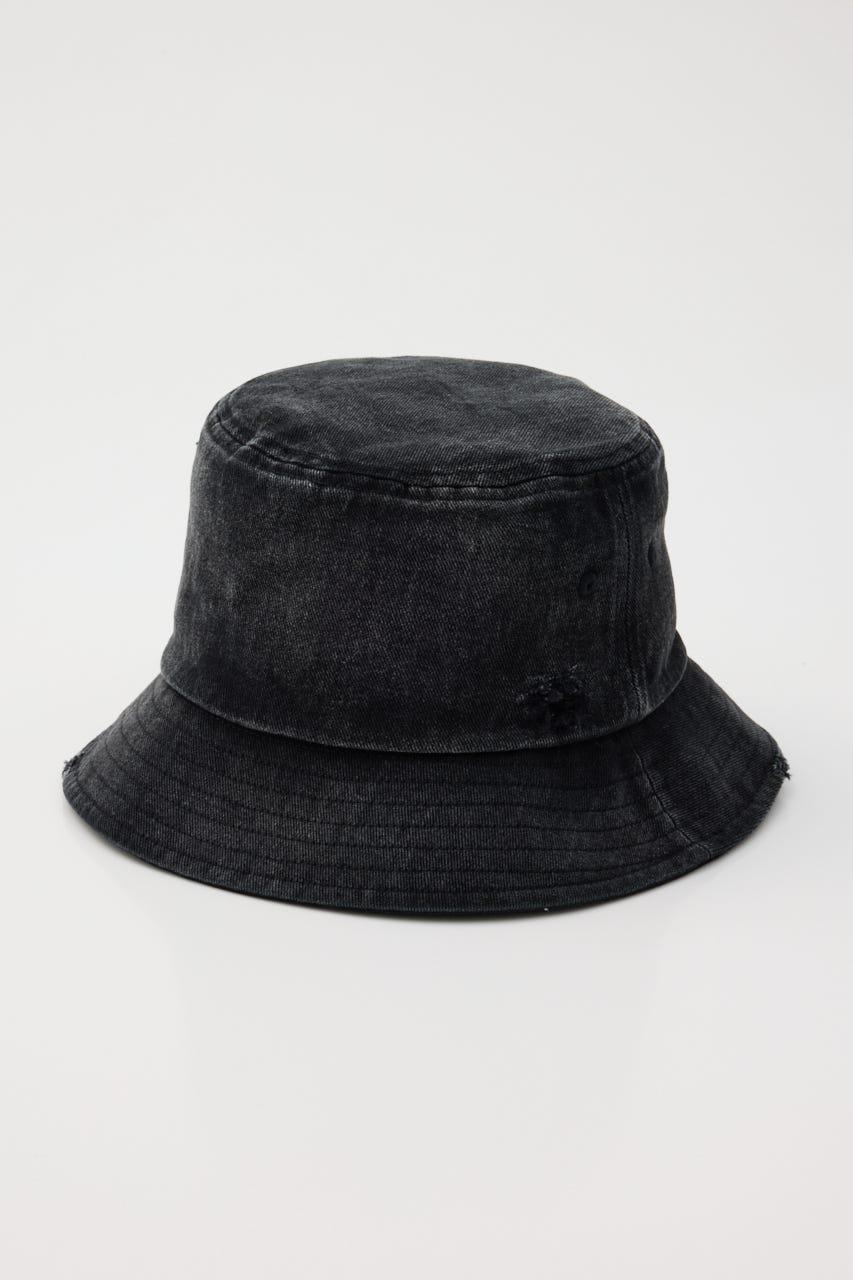 ダメージパッチハット BLK FREE