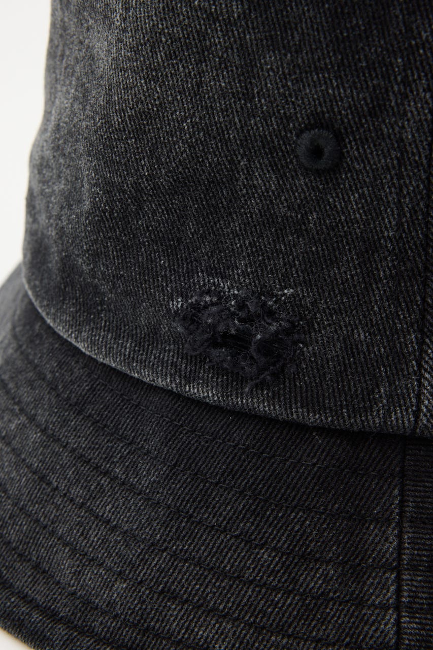 ダメージパッチハット BLK FREE