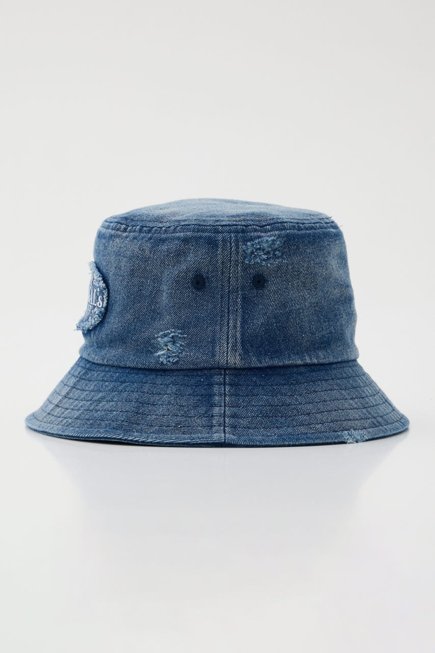 ダメージパッチハット BLU FREE