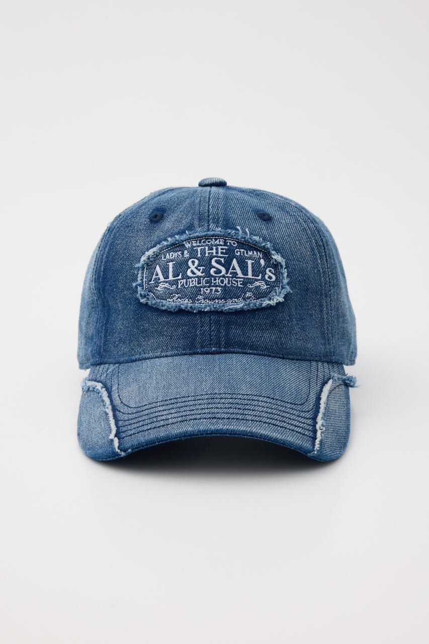 ダメージパッチキャップ BLU FREE