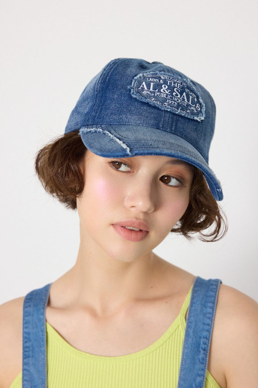 ダメージパッチキャップ BLU FREE