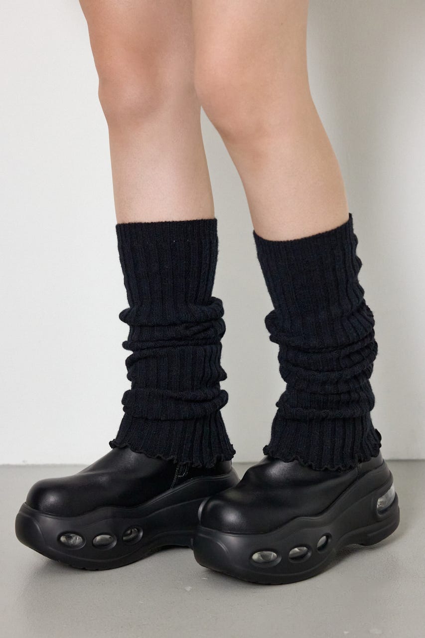 レッグカバーソックス BLK 23～25㎝/F