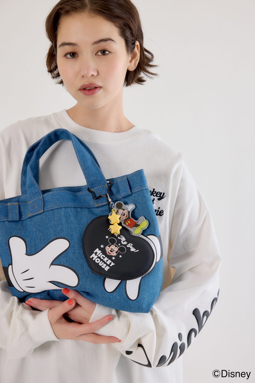 (Disney)Mixキーチャーム 柄BLK FREE