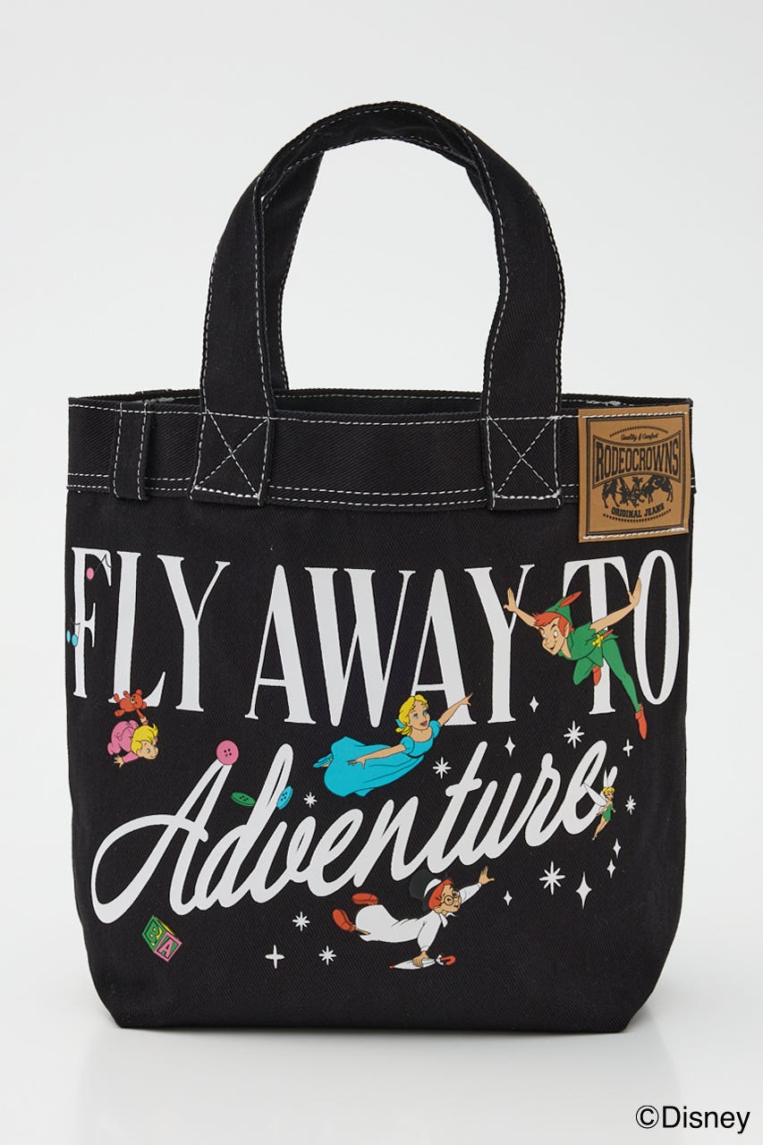 (Disney) リメイクライクトートバッグ BLK FREE