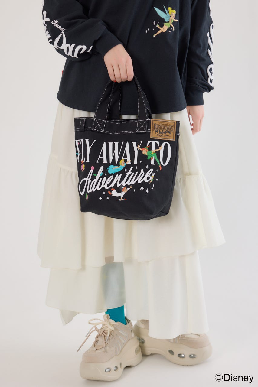 (Disney) リメイクライクトートバッグ BLK FREE