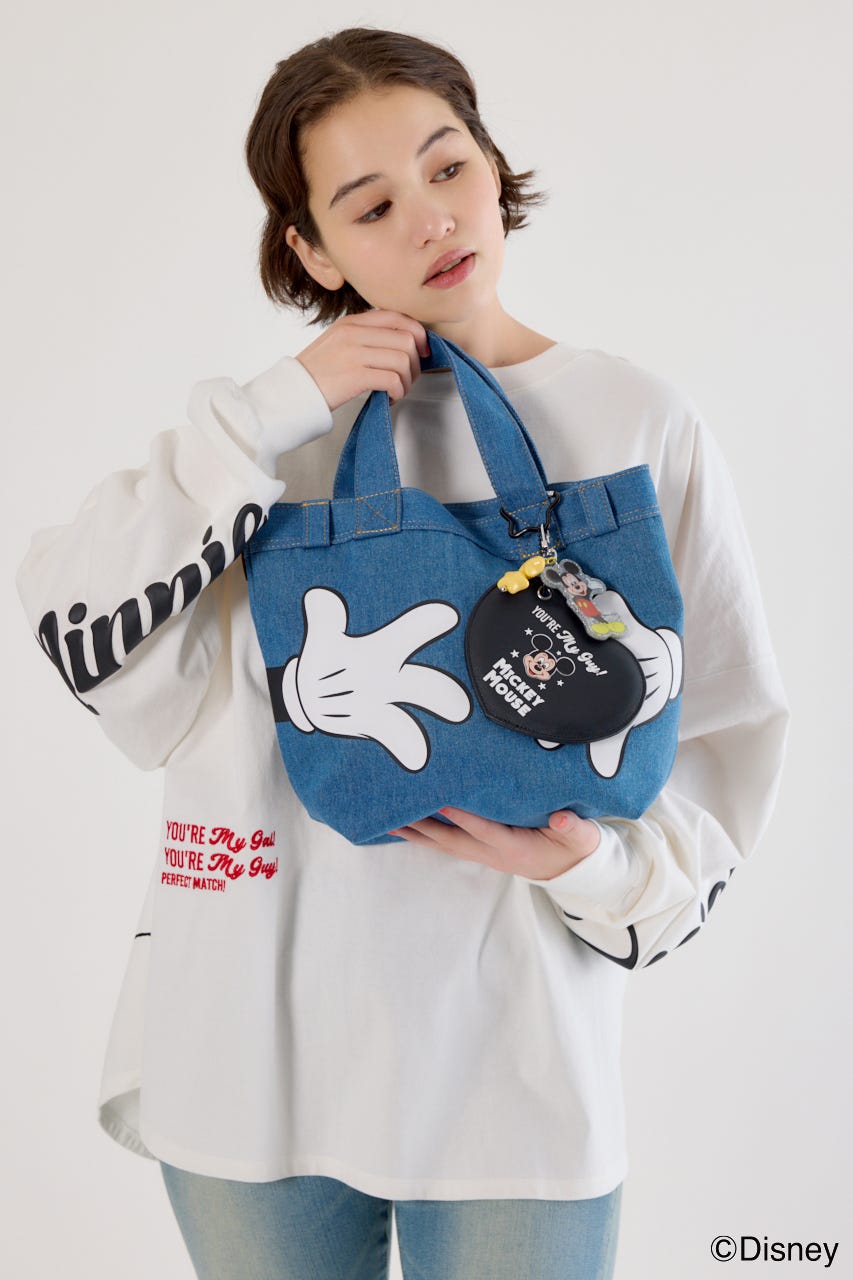 (Disney) リメイクライクトートバッグ BLU FREE