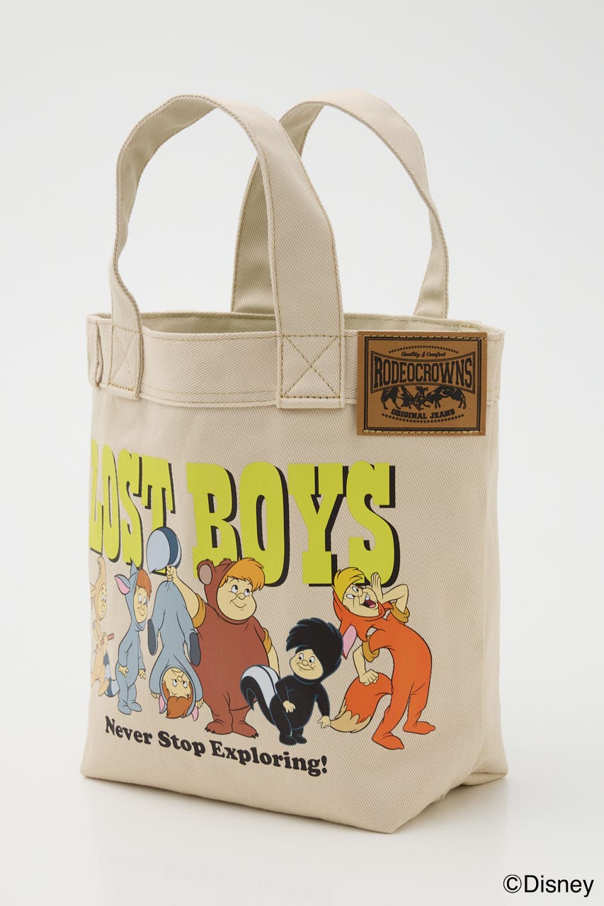 (Disney) リメイクライクトートバッグ O/WHT FREE