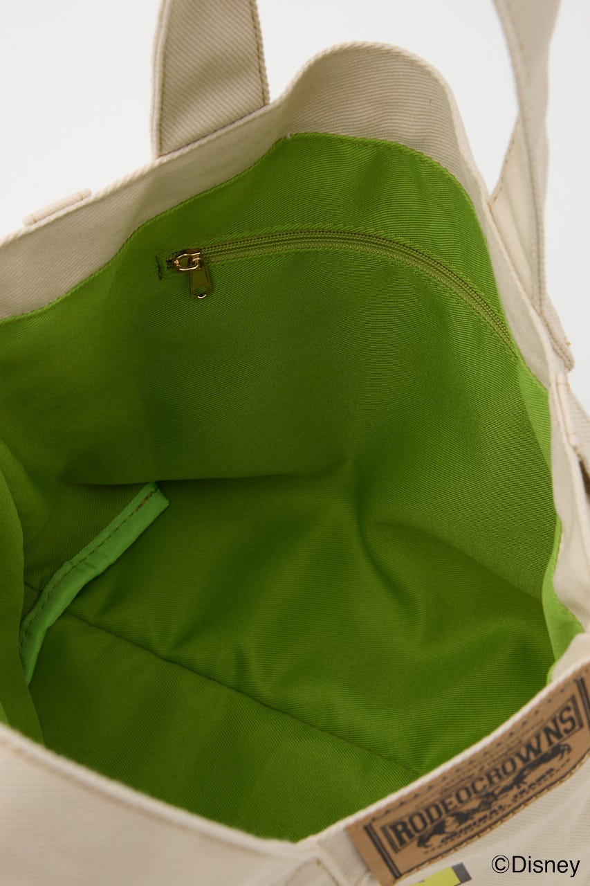 (Disney) リメイクライクトートバッグ O/WHT FREE