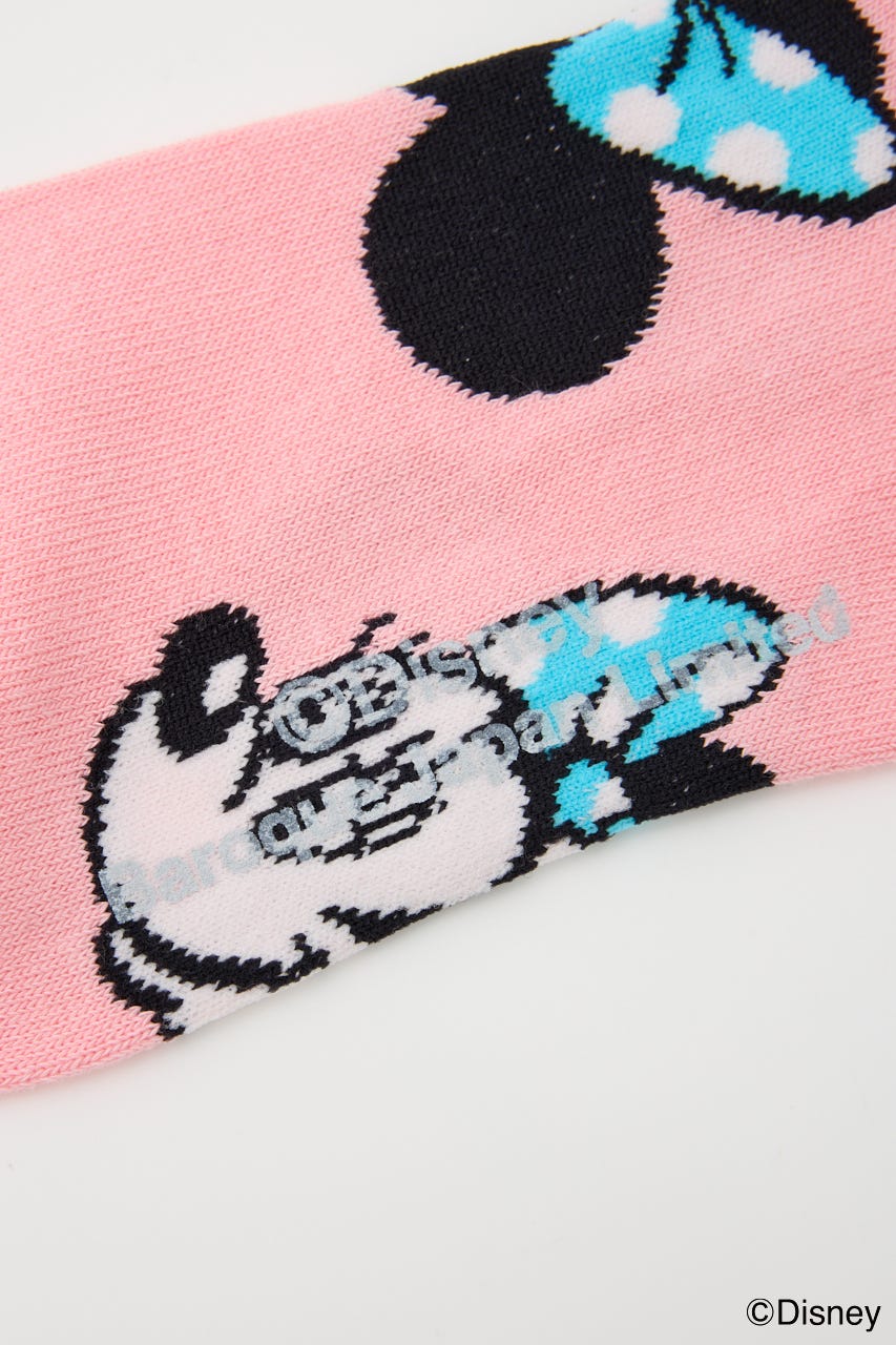 (Disney)  ソックス 柄PNK 23～25㎝/F