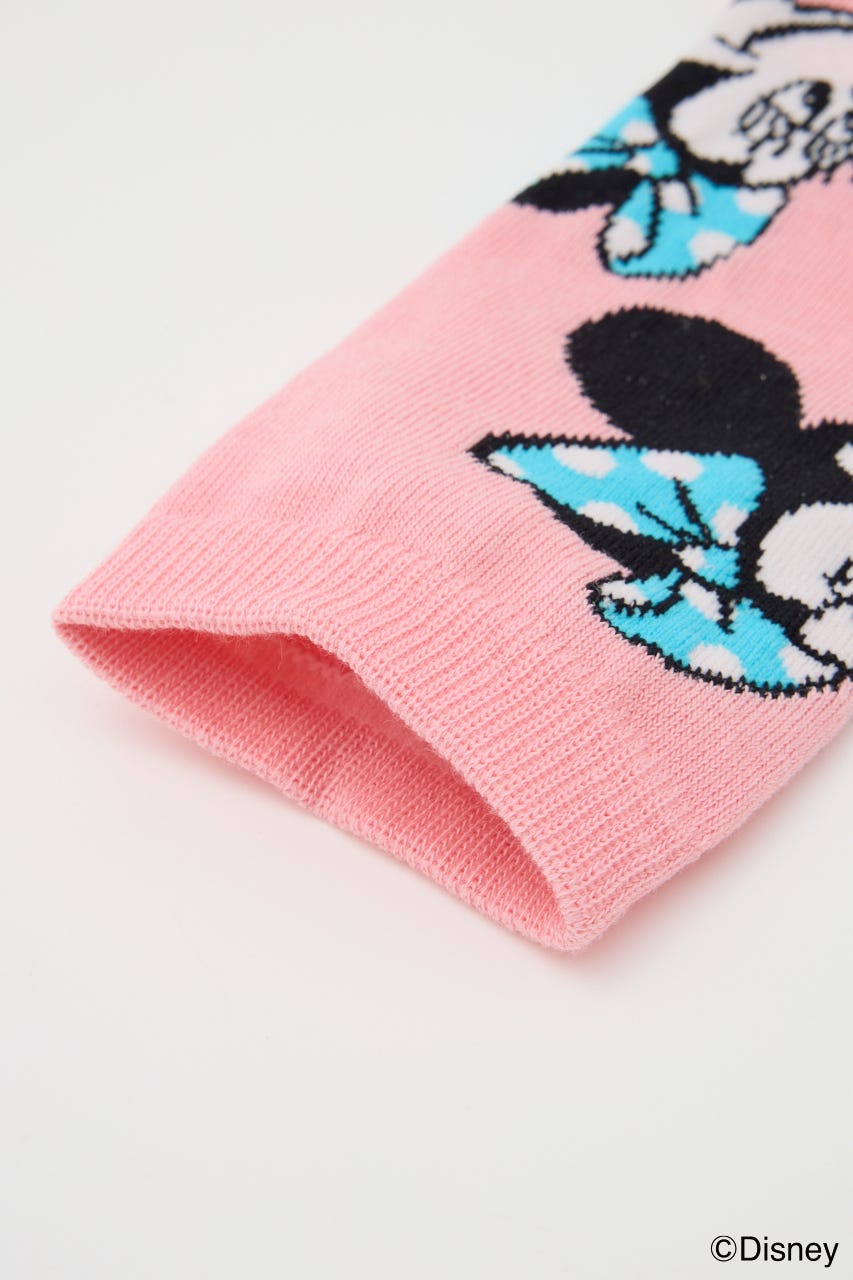 (Disney)  ソックス 柄PNK 23～25㎝/F