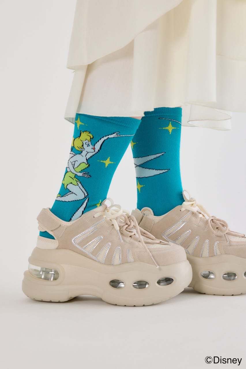 (Disney)  ソックス 柄TQ 23～25㎝/F