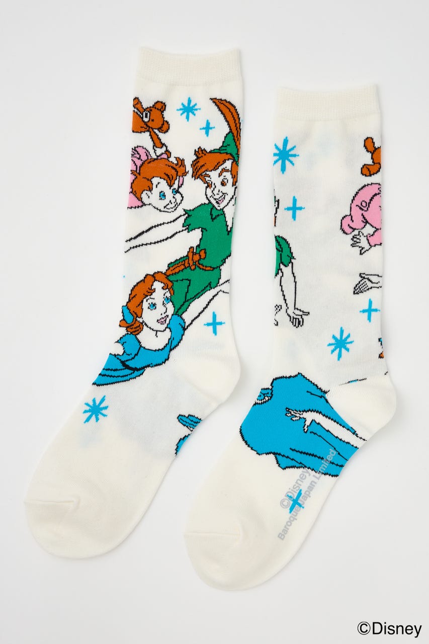 (Disney)  ソックス 柄WHT 23～25㎝/F