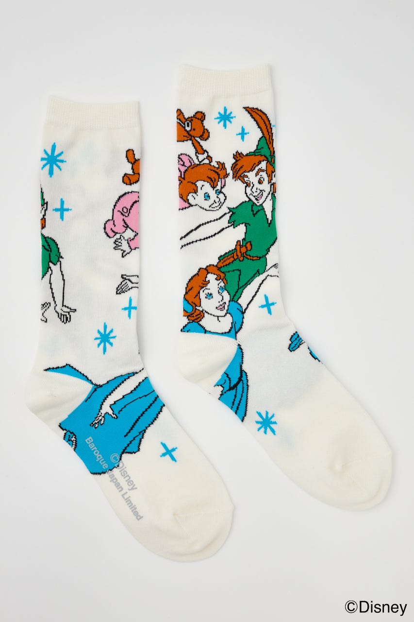 (Disney)  ソックス 柄WHT 23～25㎝/F