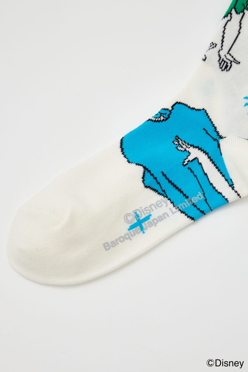 (Disney)  ソックス 柄WHT 23～25㎝/F