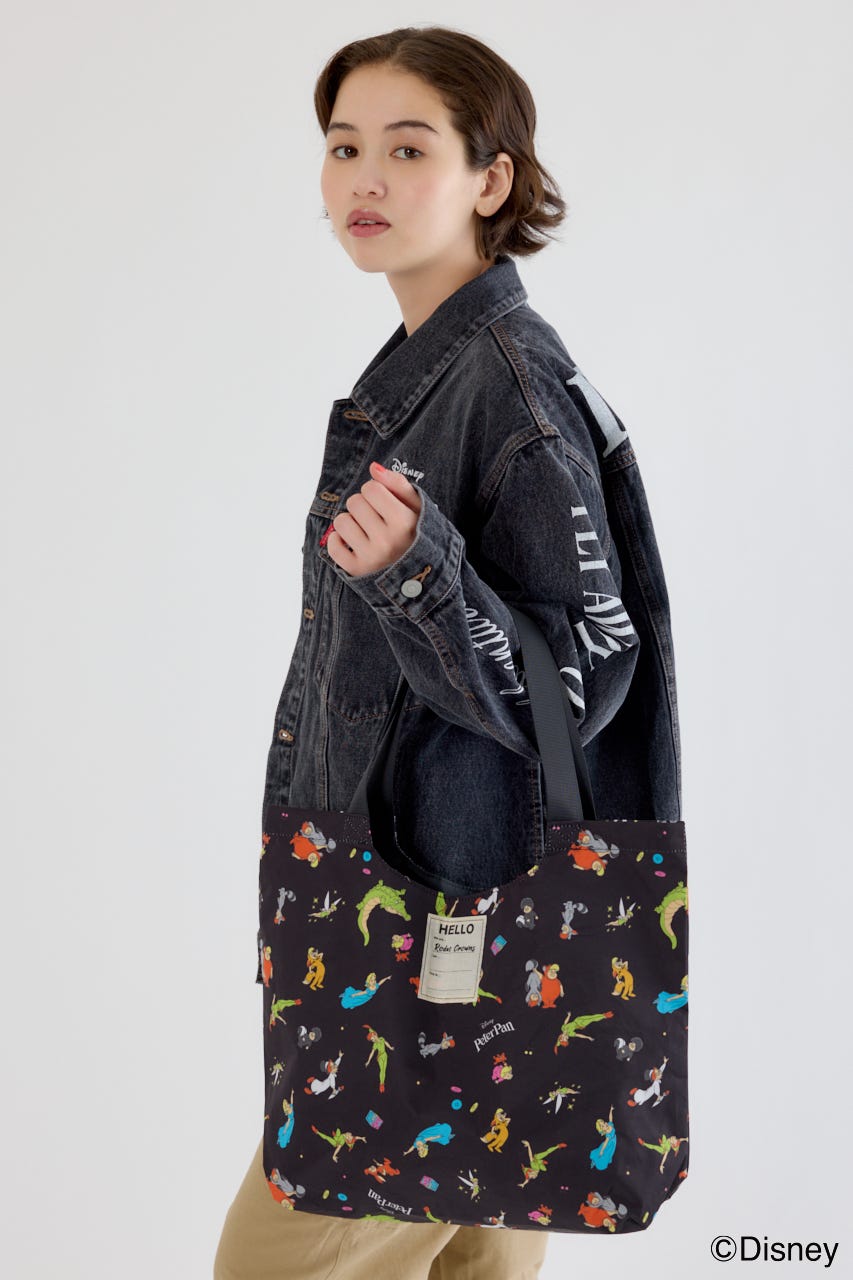 (Peter Pan) トートバッグ 柄BLK FREE