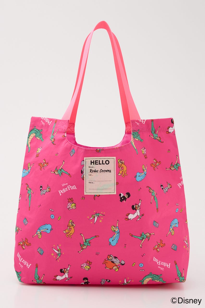 (Peter Pan) トートバッグ 柄PNK FREE