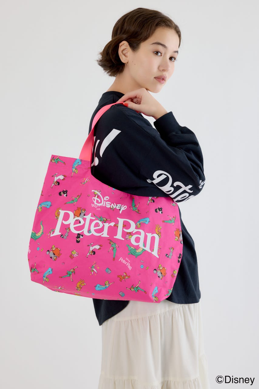 (Peter Pan) トートバッグ 柄PNK FREE