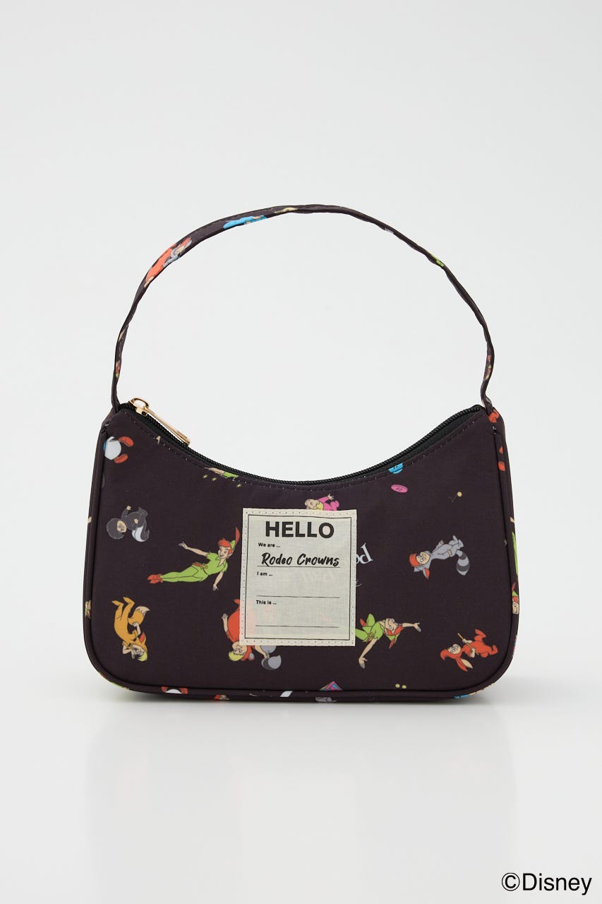 (Peter Pan) ポーチ 柄BLK FREE