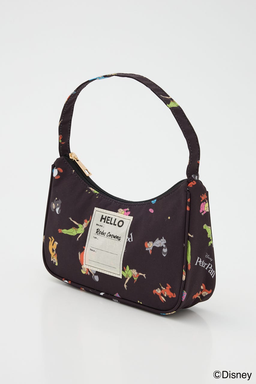 (Peter Pan) ポーチ 柄BLK FREE