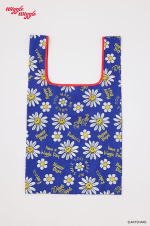 (wiggle wiggle)パターンエコバッグ