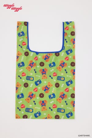 (wiggle wiggle)パターンエコバッグ