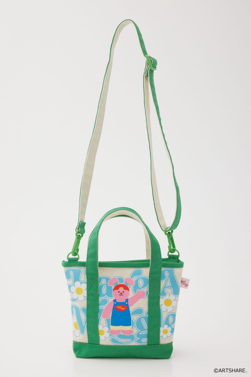 (wiggle wiggle)ミニポシェット 柄GRN FREE