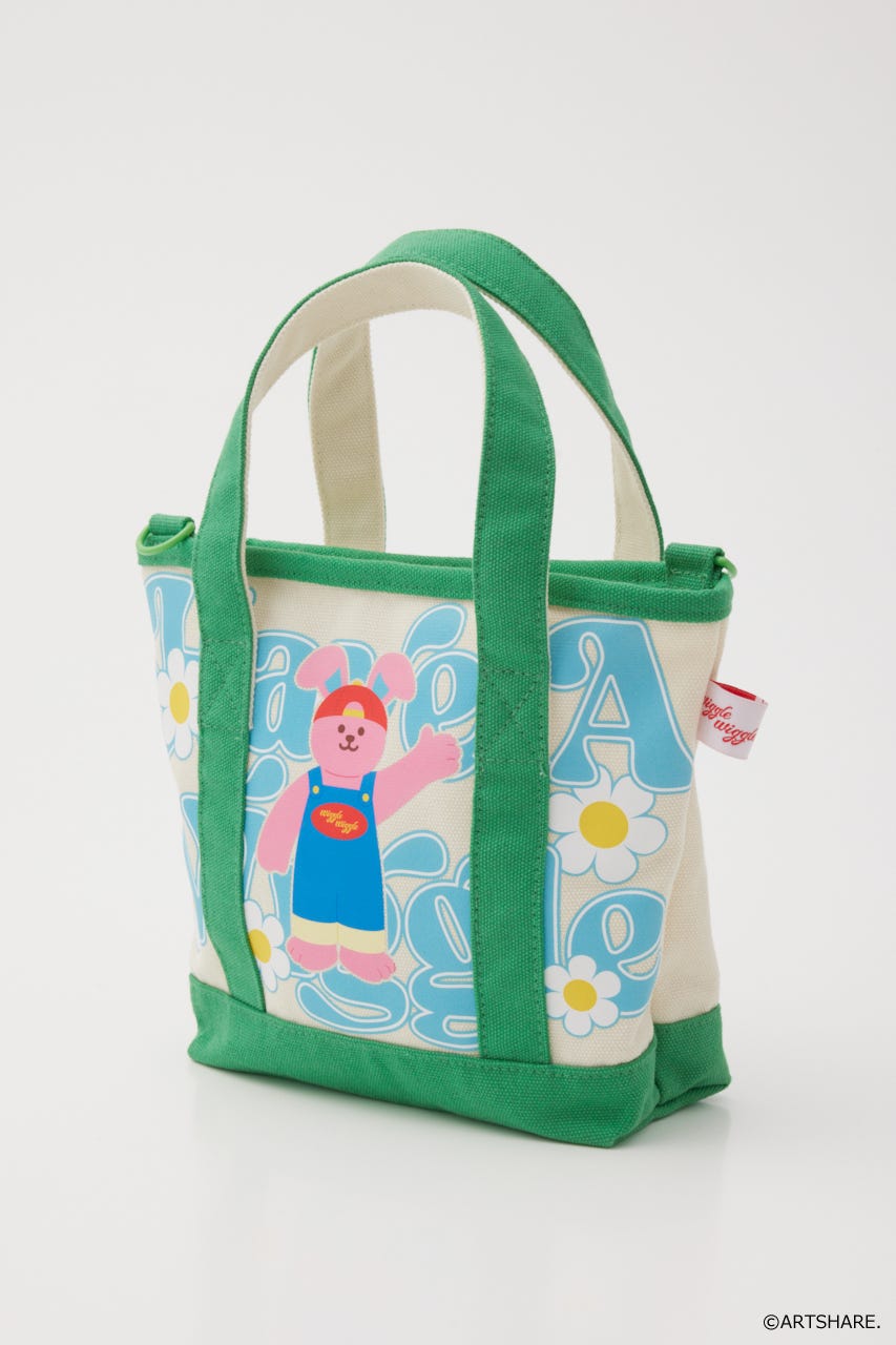 (wiggle wiggle)ミニポシェット 柄GRN FREE