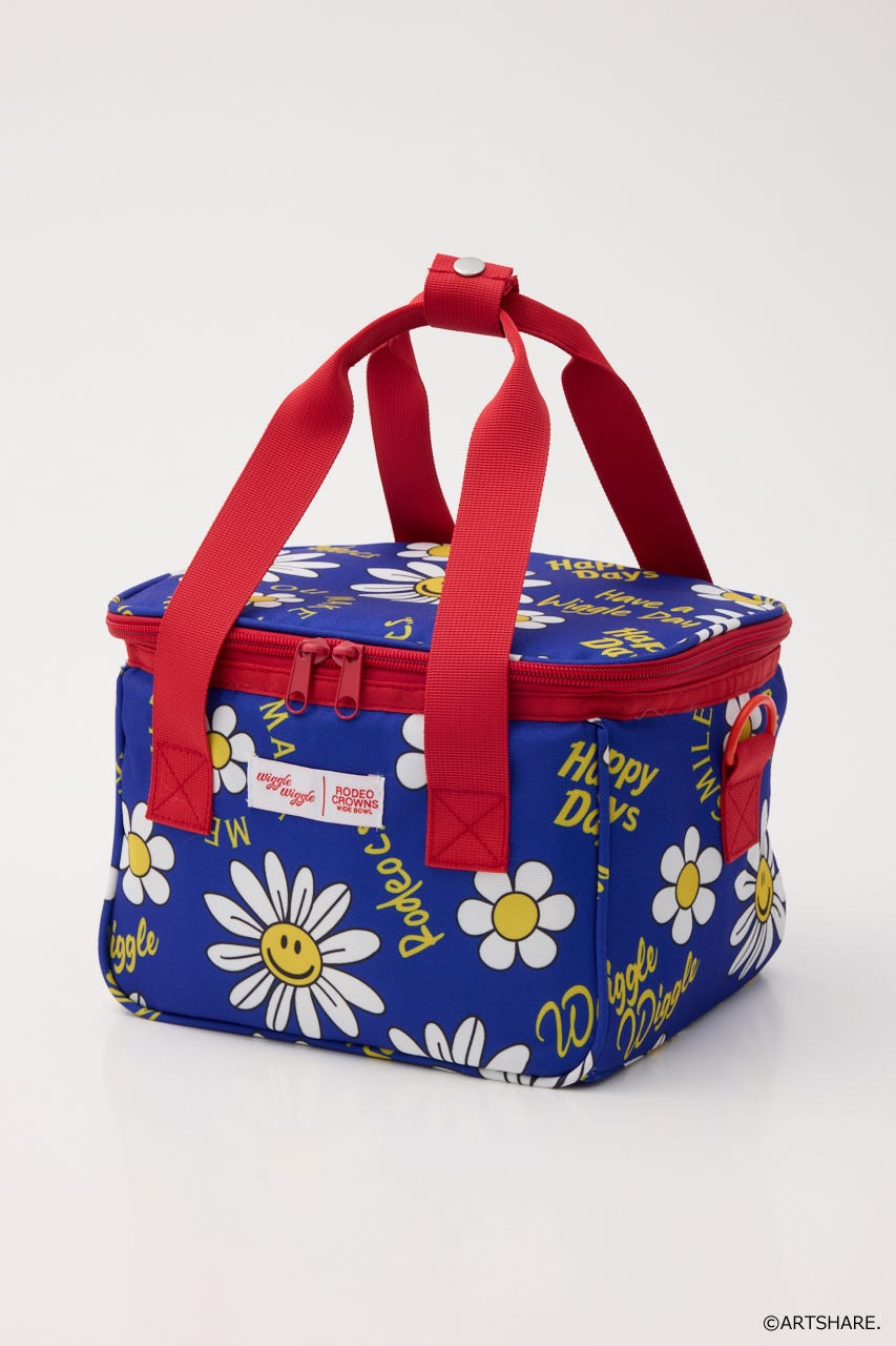 (wiggle wiggle)ランチバッグ 柄BLU FREE