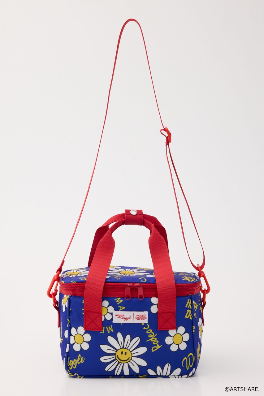 (wiggle wiggle)ランチバッグ 柄BLU FREE