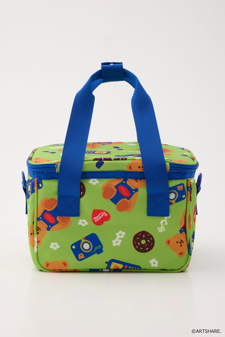 (wiggle wiggle)ランチバッグ 柄GRN FREE