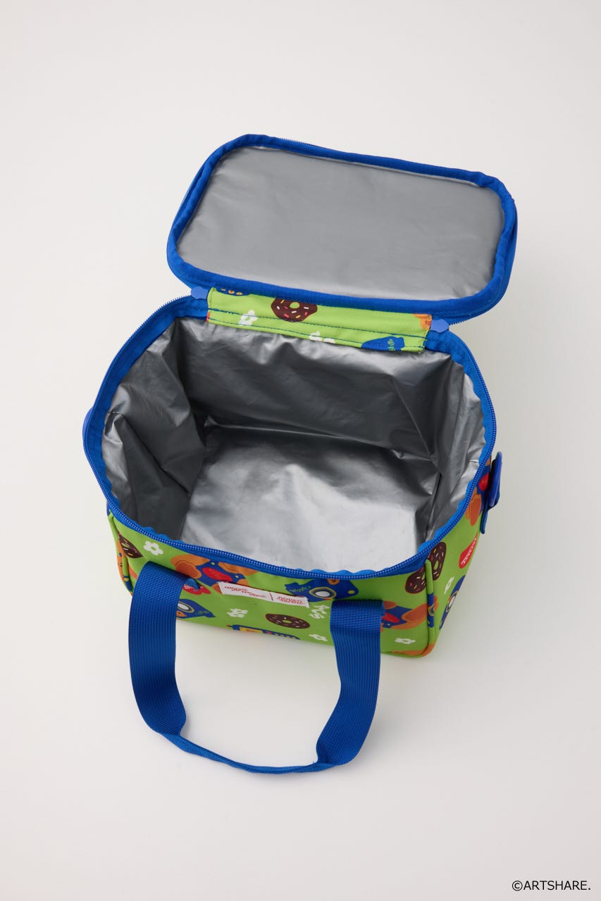 (wiggle wiggle)ランチバッグ 柄GRN FREE