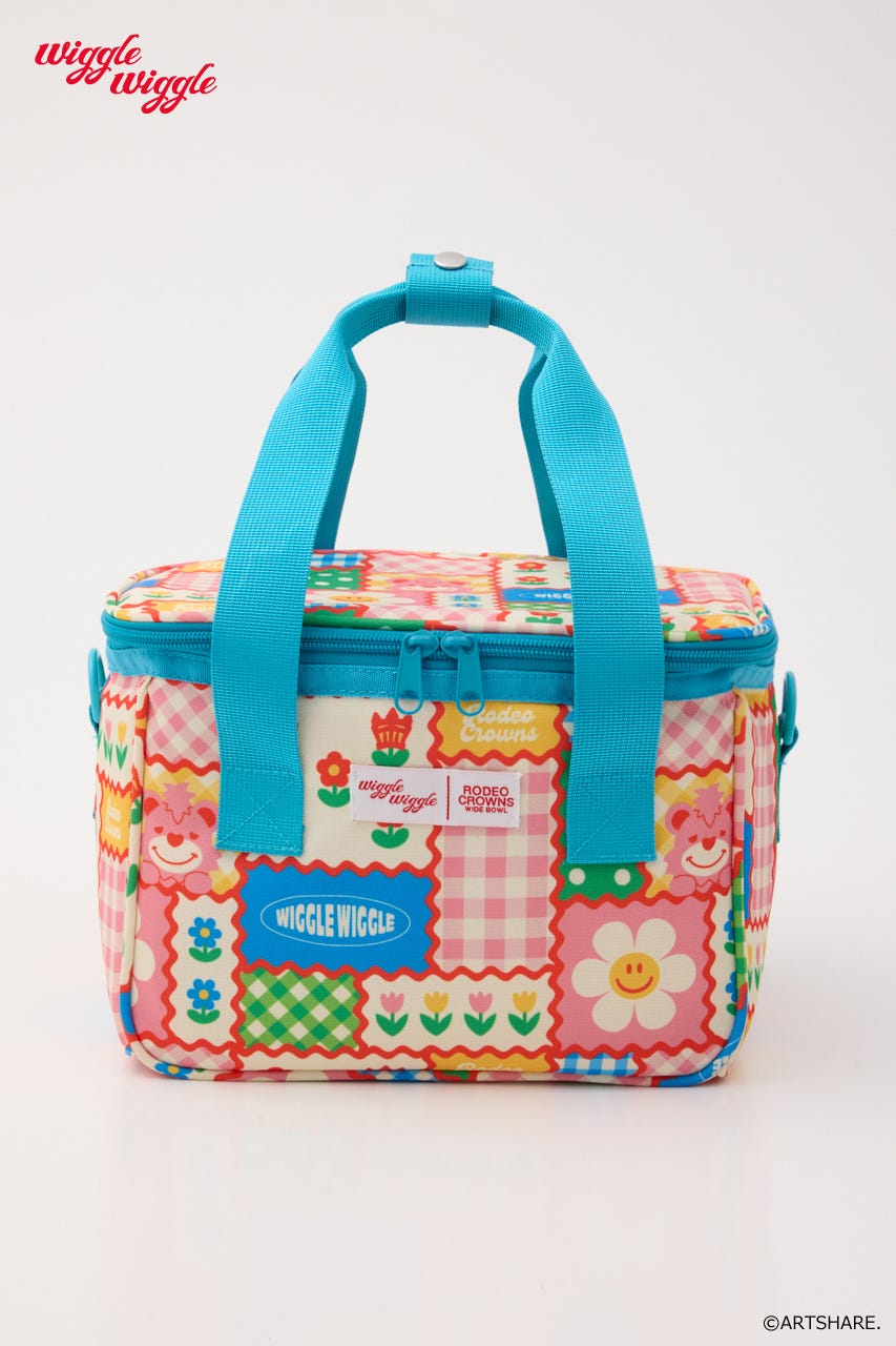(wiggle wiggle)ランチバッグ 柄WHT FREE