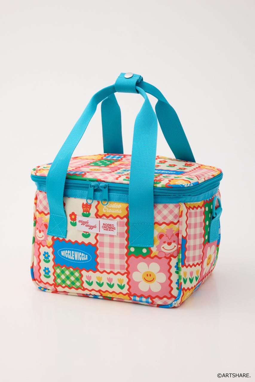 (wiggle wiggle)ランチバッグ 柄WHT FREE