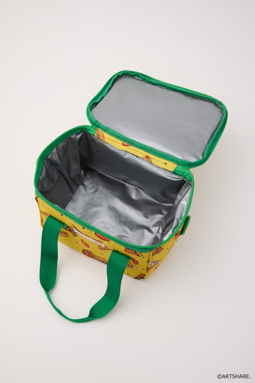 (wiggle wiggle)ランチバッグ 柄YEL FREE