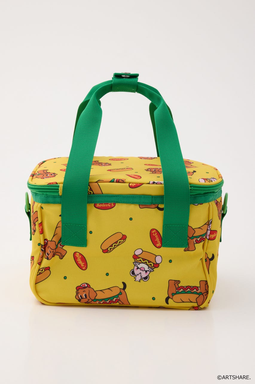 (wiggle wiggle)ランチバッグ 柄YEL FREE