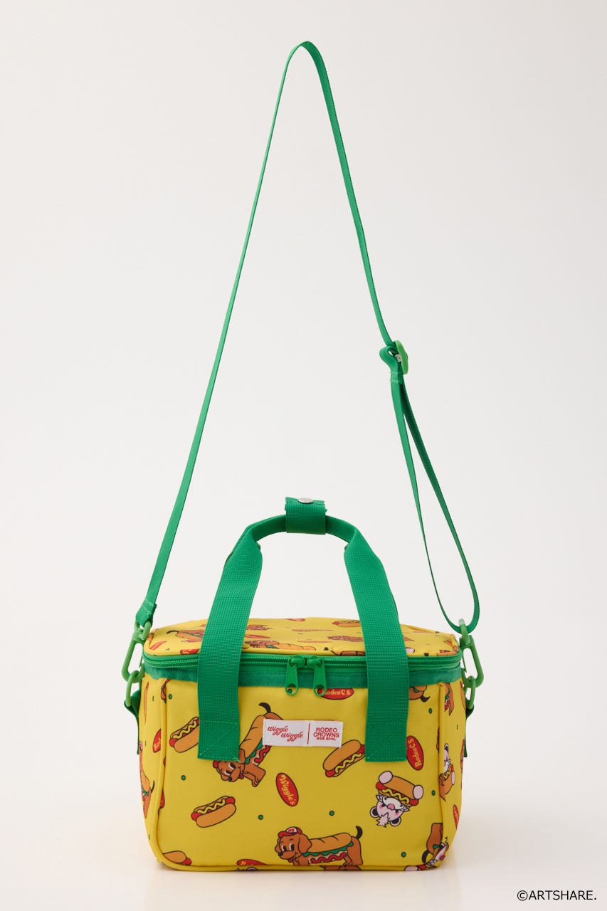 (wiggle wiggle)ランチバッグ 柄YEL FREE