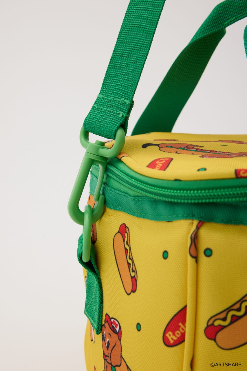 (wiggle wiggle)ランチバッグ 柄YEL FREE