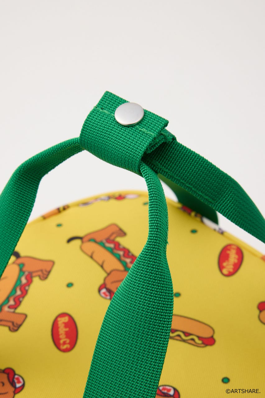 (wiggle wiggle)ランチバッグ 柄YEL FREE