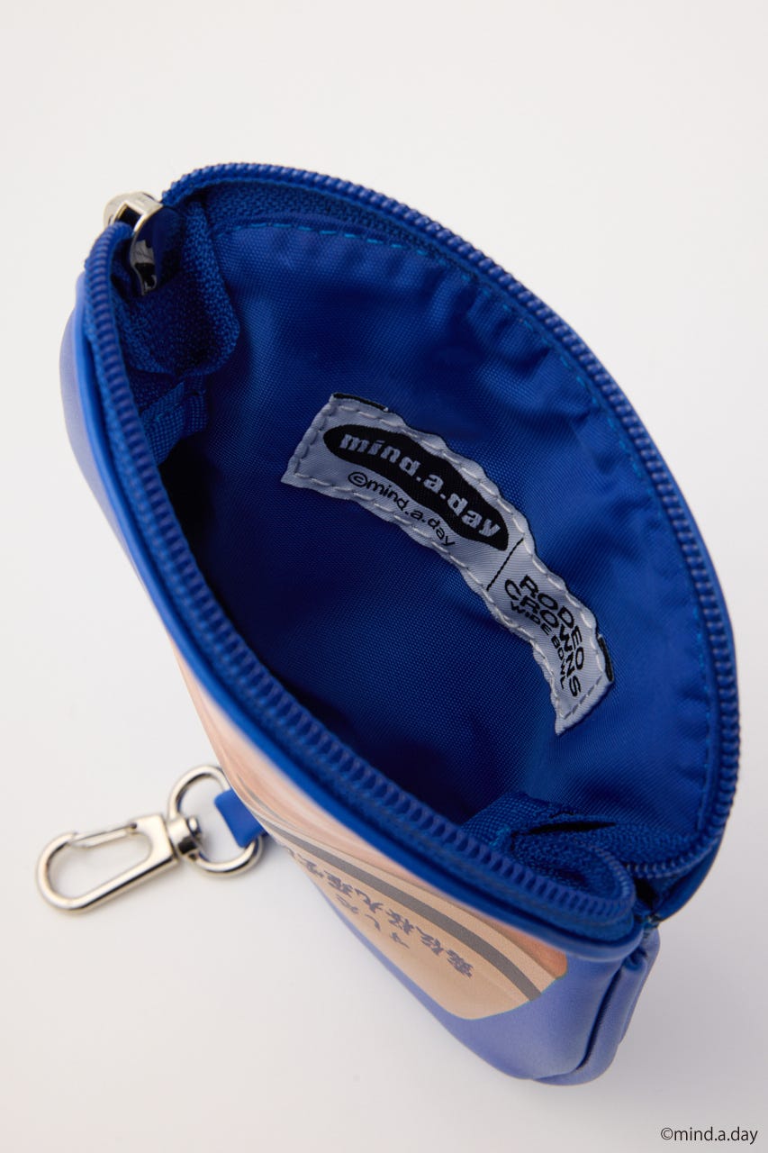 (MIND.A.DAY)ダイカットCATポーチ BLU FREE