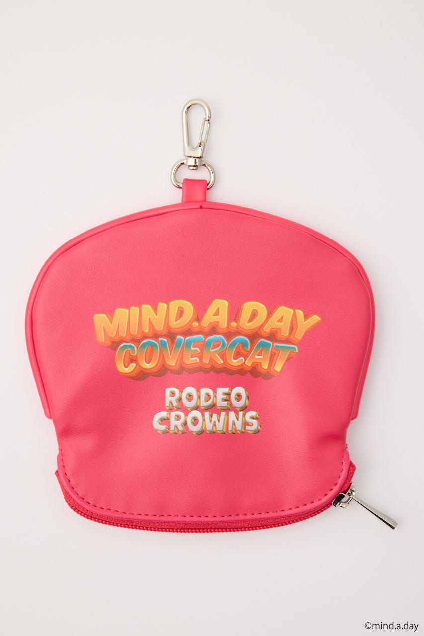 (MIND.A.DAY)ダイカットCATポーチ PNK FREE