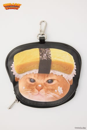 (MIND.A.DAY)ダイカットCATポーチ