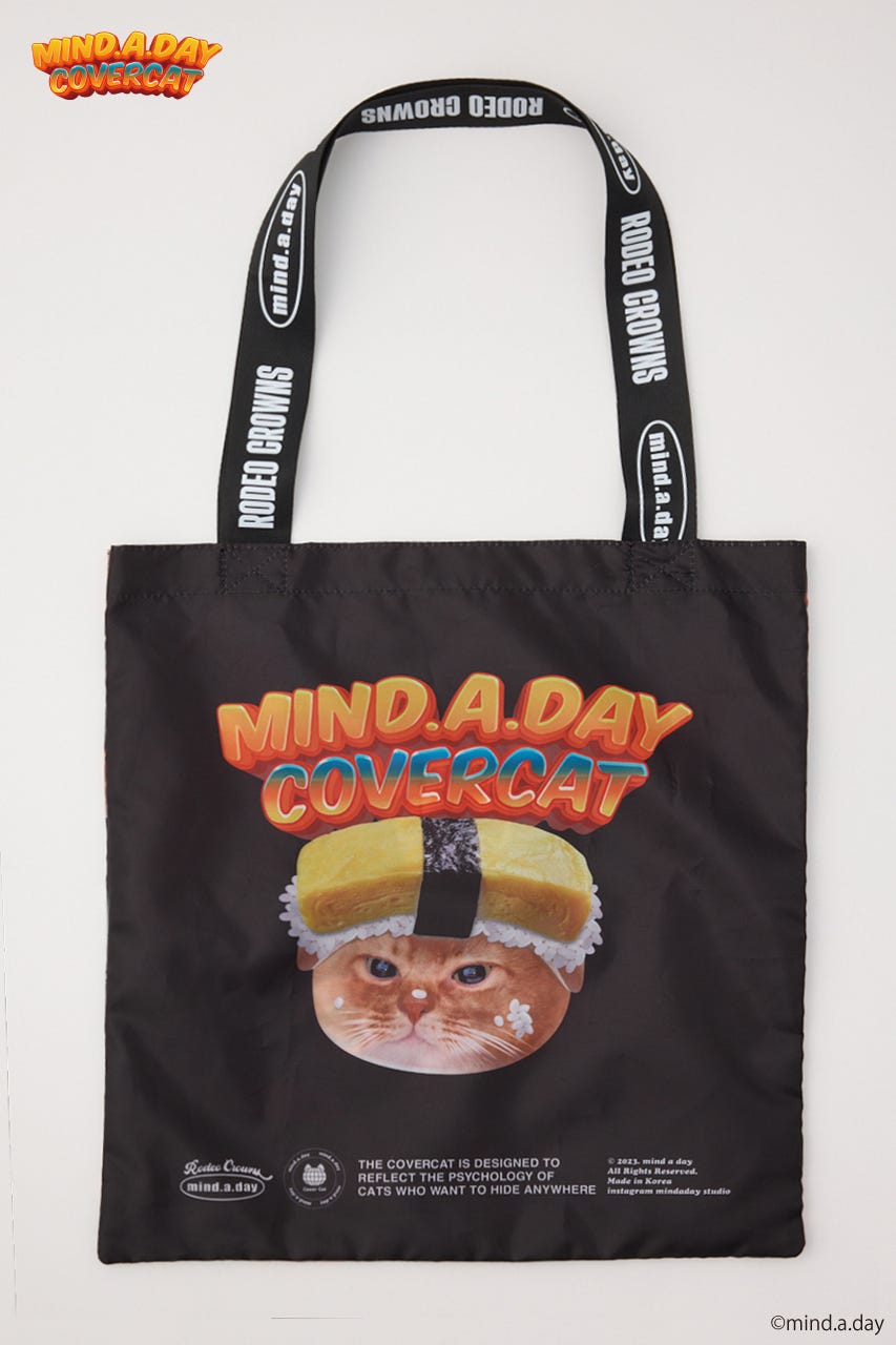 (MIND.A.DAY)エコトートバッグ BLK FREE