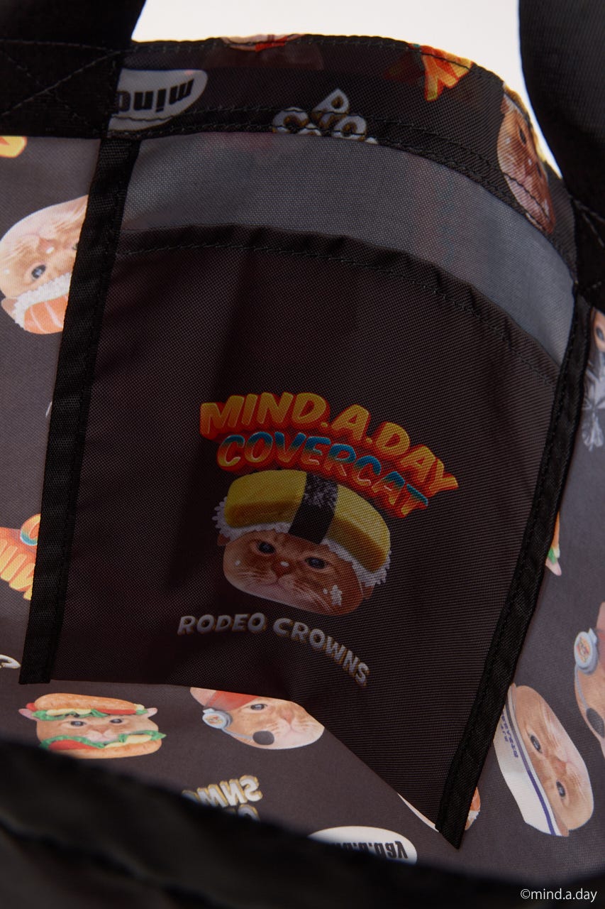 (MIND.A.DAY)エコトートバッグ BLK FREE